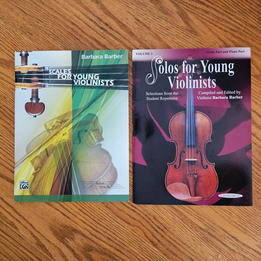 Scales for Young Violinists and Solos for Young Violinists Vol 1 Barbara Barber